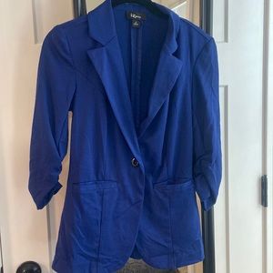 Royal blue blazer